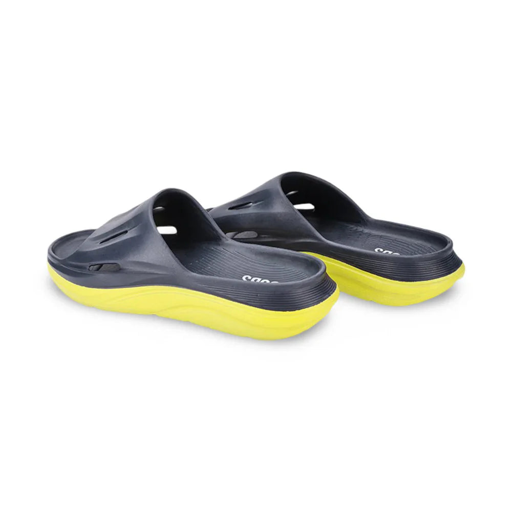 Navy/Pistachio Air walk Slide