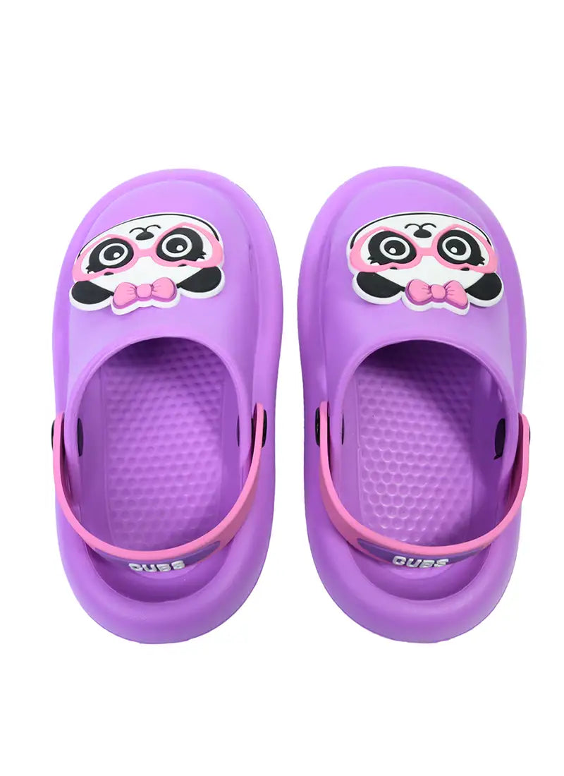 Purple Panda  Clog
