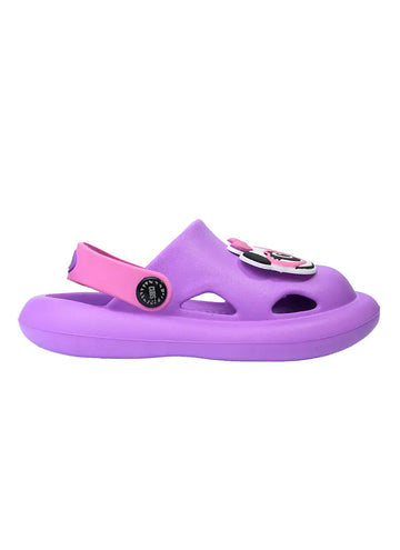 Purple Panda  Clog