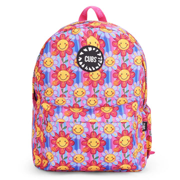 Purple Sunflowers Junior Student BackPack 28L