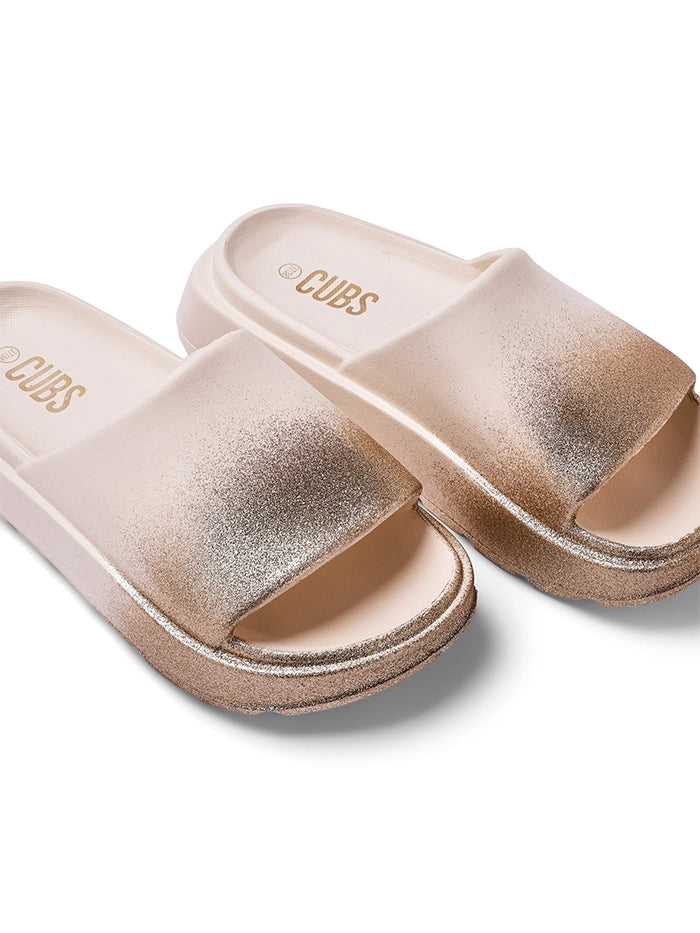 Glitter Gold Chunk Slide