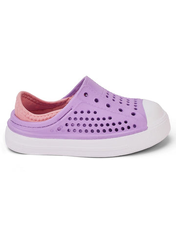 Lilac Elastic YOYO Slip-on Sneaker