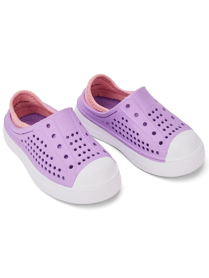 Lilac Elastic YOYO Slip-on Sneaker