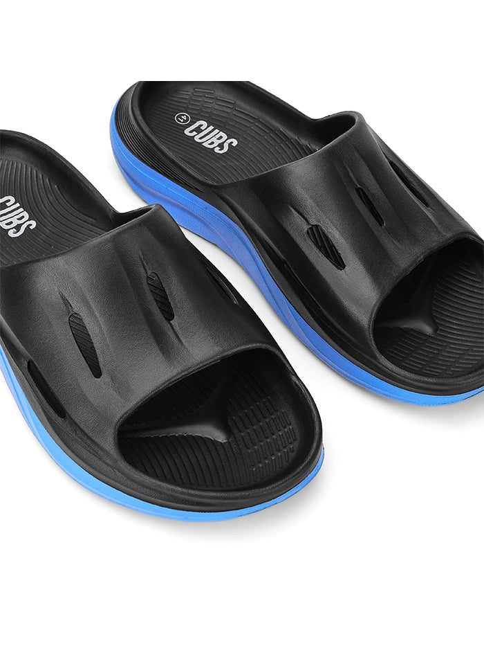 Black/Turquiose Air walk Slide