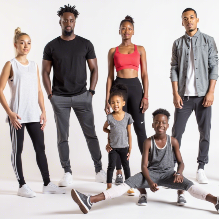 Family sportswear collection